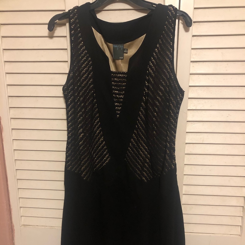 Black and Gold dress shirt size 12